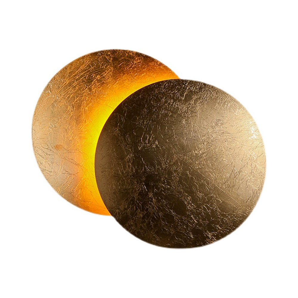 Rotating Round Wall Light | Modern LED Fixture | 7.8–9.8 tum | Creative Iron Design | Brick by Brick Carvallo