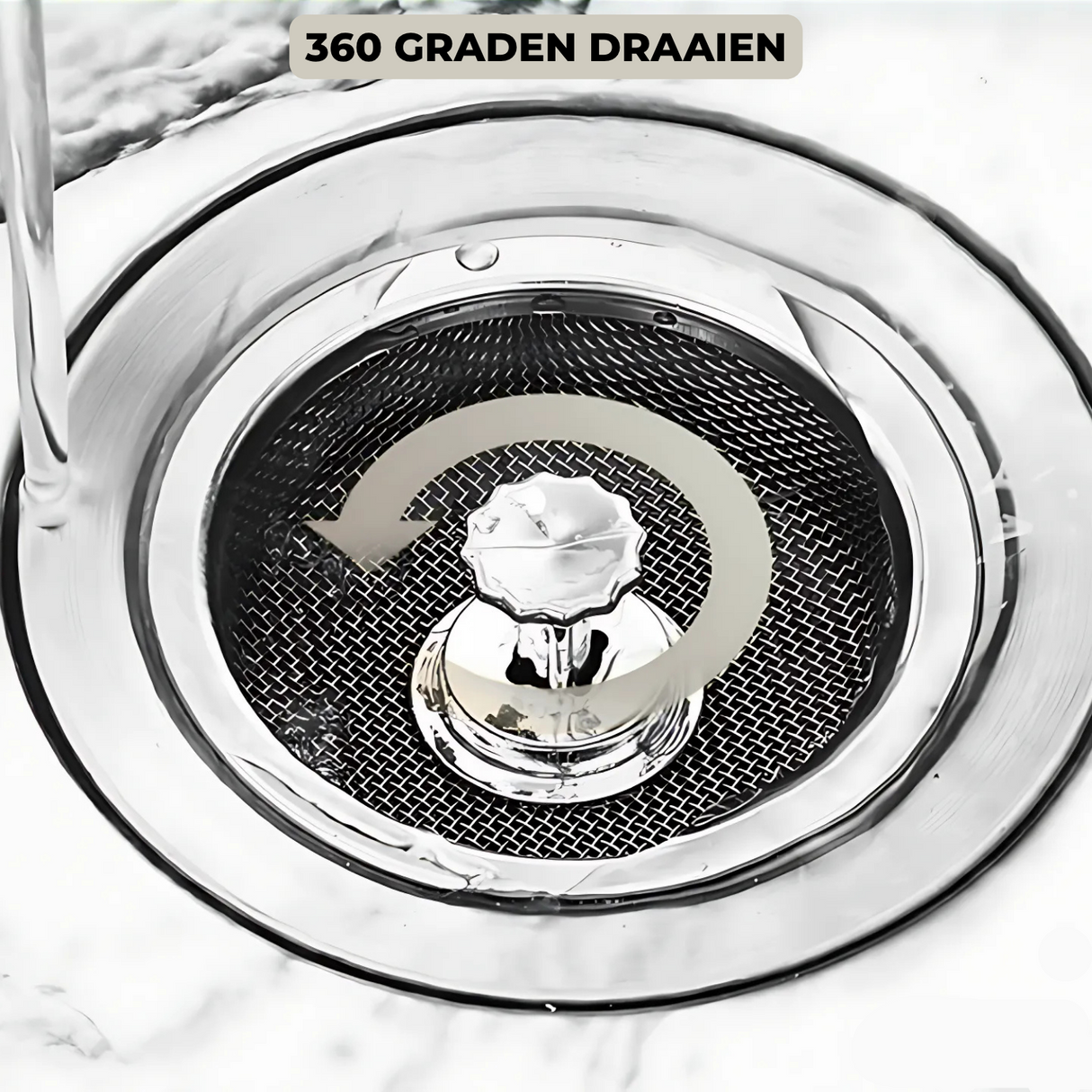 DrainGuard – Rostfritt stålfiltr med anti-igensättningsnät MILA Sverige