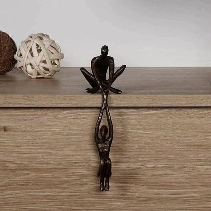 Carvallo – Elegant Skulptur Figur för Harmoni och Kärlek Carvallo