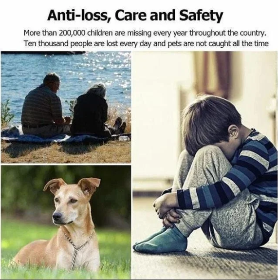 GPS Tracker Realtid Fordonslokalisator Svart Carvallo