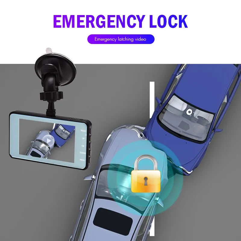 Fram- och bakkamera för bil Carvallo