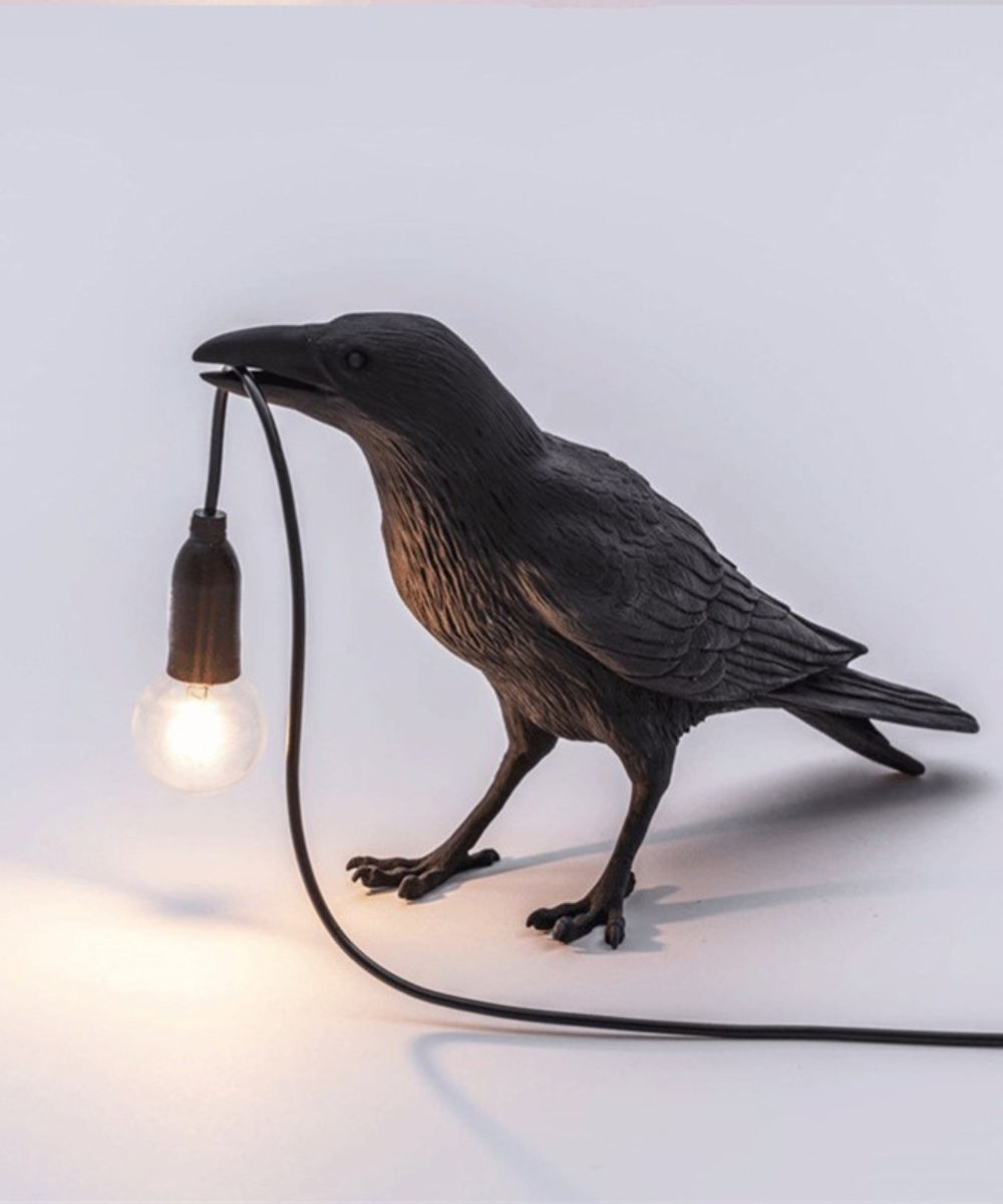 Crow Bordslampa - Unik och Konstnärlig Belysning Carvallo