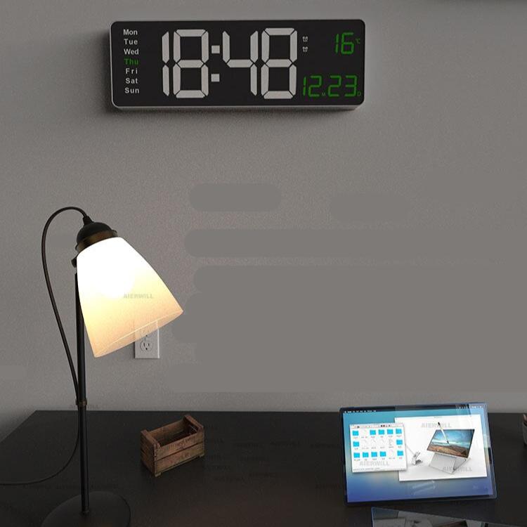 Carvallo - Elegant digital klocka med ljus skärm och modern design för varje rumsinredning Carvallo