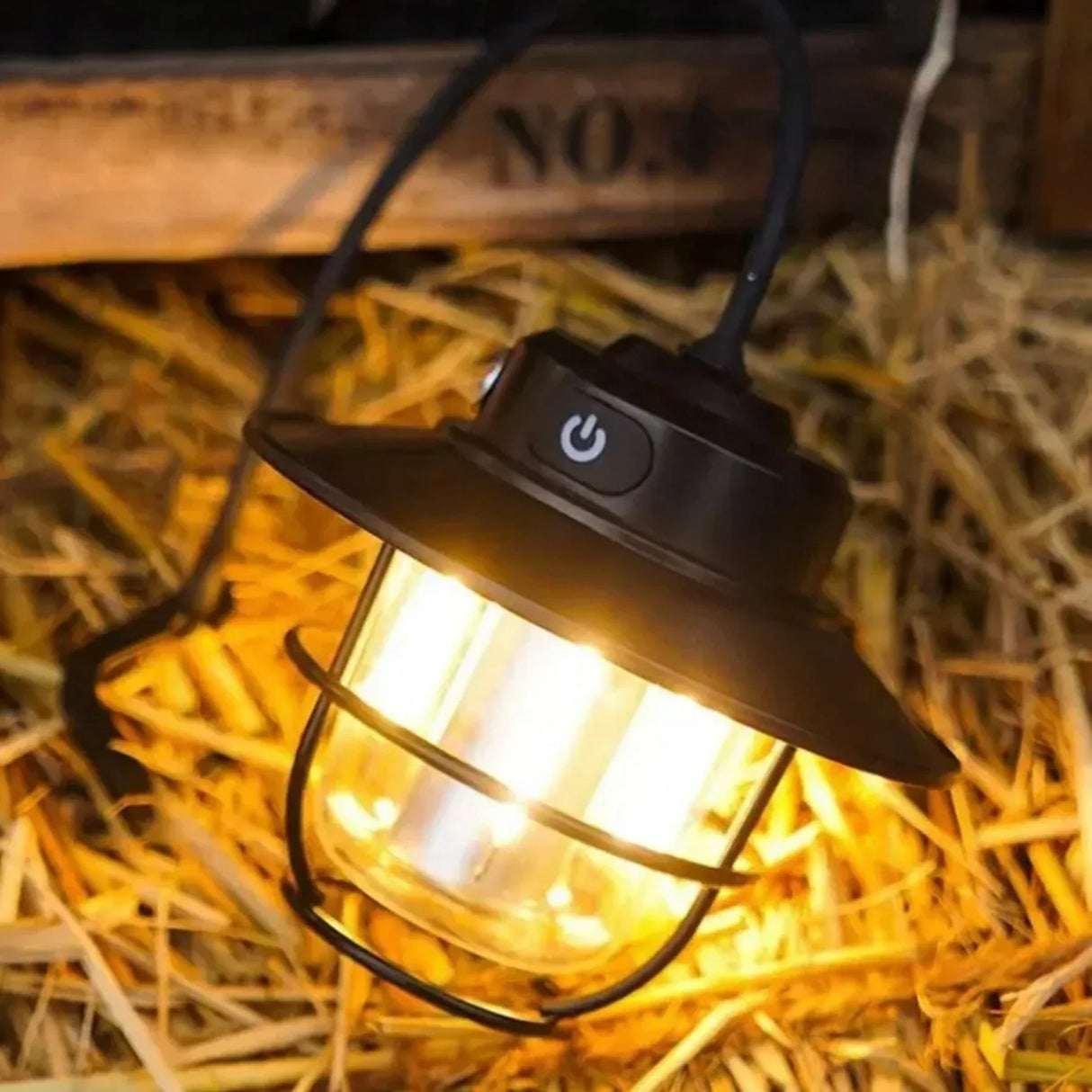 Uppladdningsbar LED-campinglampa Carvallo