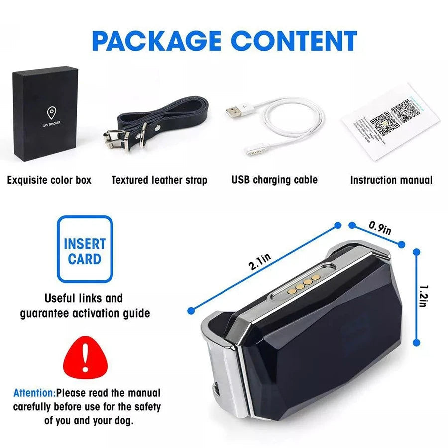 GPS Husdjurs Spårare Krage Carvallo