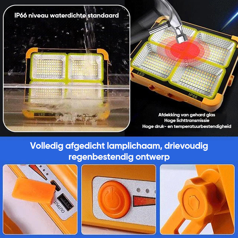 Carvallo - Bärbar solenergi utomhuslampa Carvallo