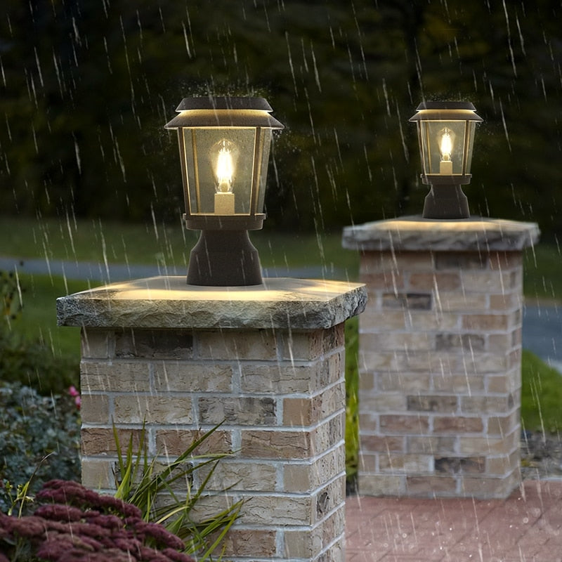 Carvallo – Solcellsdriven utomhusvägglampa för effektiv utomhusbelysning Carvallo