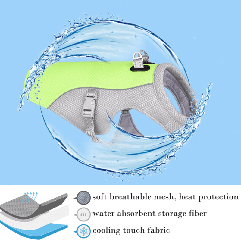 Svalkande Kylväst För Hundar-Husdjur-BB-Hemnix