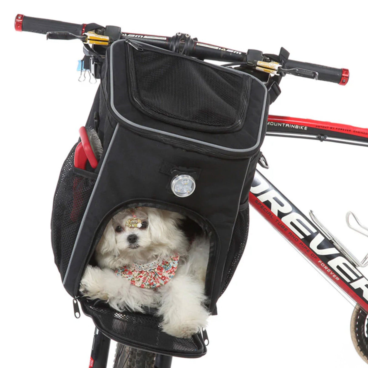 Bike Pet Carrier by Carvallo– Multifunktions, Säker & Andningsbar Carvallo