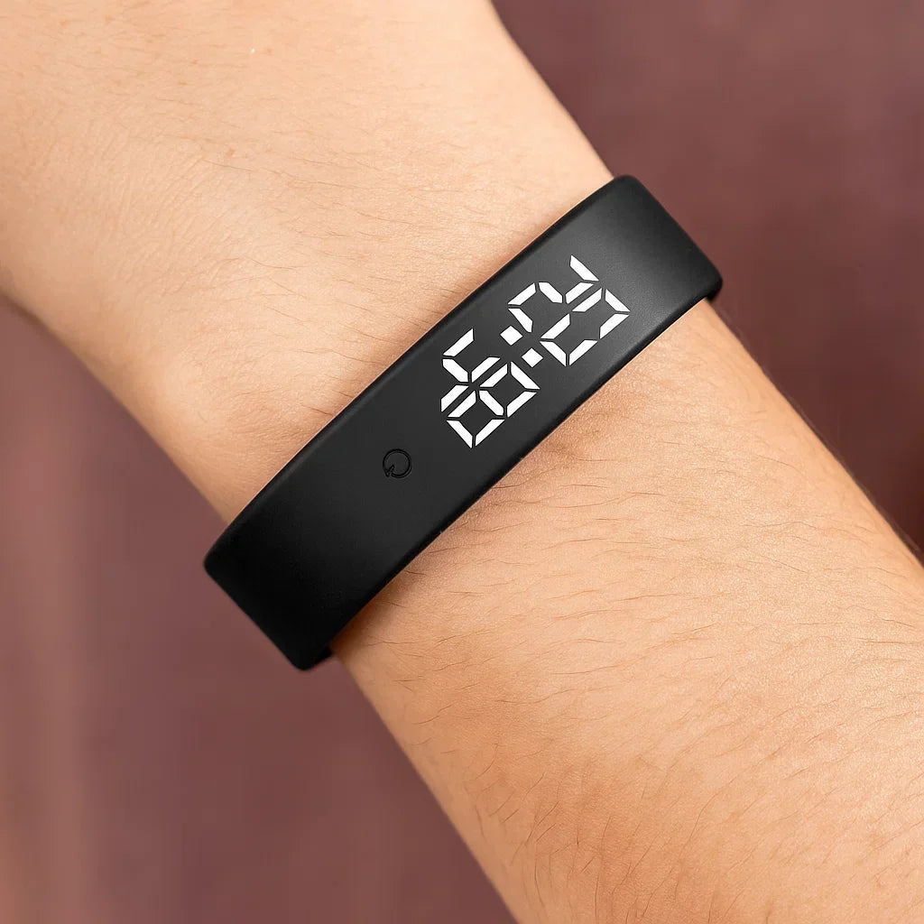 Fitness Tracker Vattentålig Digital Sportklocka Carvallo