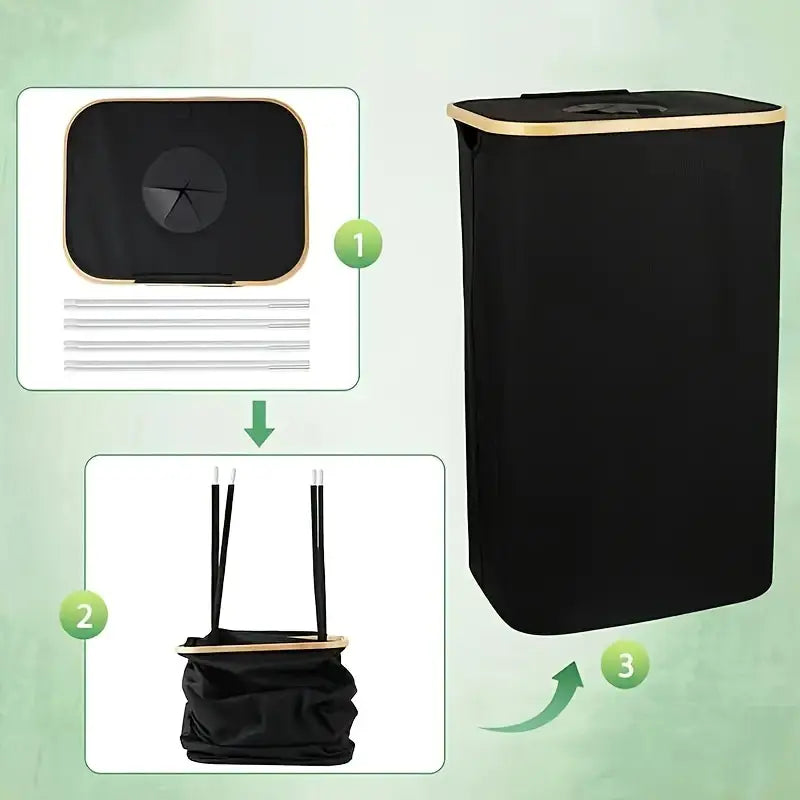 2in1 Fällbar Förvaringsväska För Plastavfall Eller Pantflaskor Carvallo