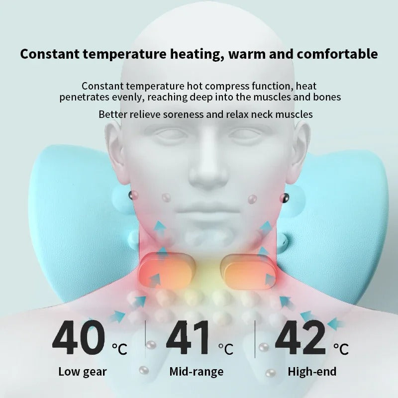 Nackmassager Pro – Avancerad djupvävnadsmassagedel för smärtlindring och avslappning Carvallo