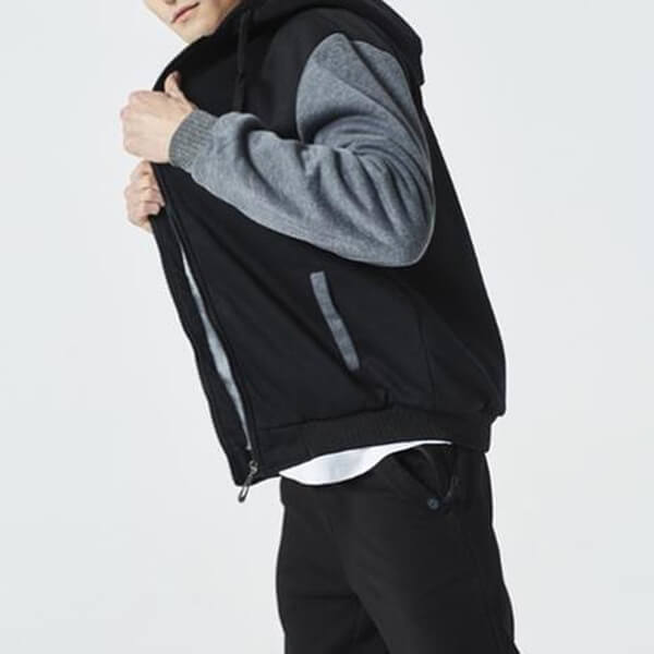 Män vinter fleece jacka Bellasverige