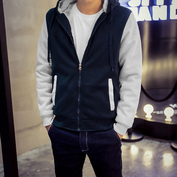 Män vinter fleece jacka-Clothes for Men-Bellasverige-Hemnix