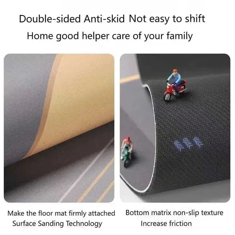 Royallure Geometrisk Diatomit Badmatta – Snabbtorkande, Halkfri, Gummibaksida Modern Design Carvallo