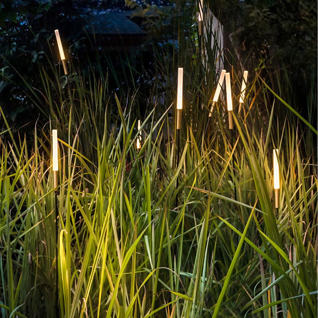 Solar Reed Lights | Vattentäta LED Trädgårdsdekorationer Carvallo