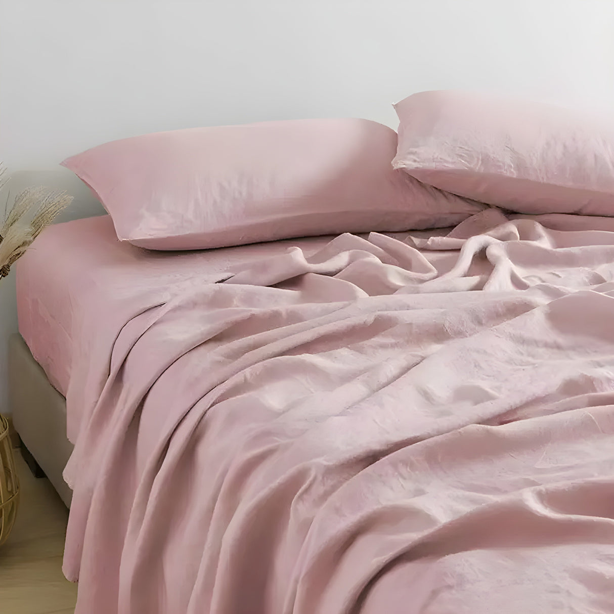 NordicLinen 3-delat Linne Lakan Set – 100% Naturlig Flax Hemnix