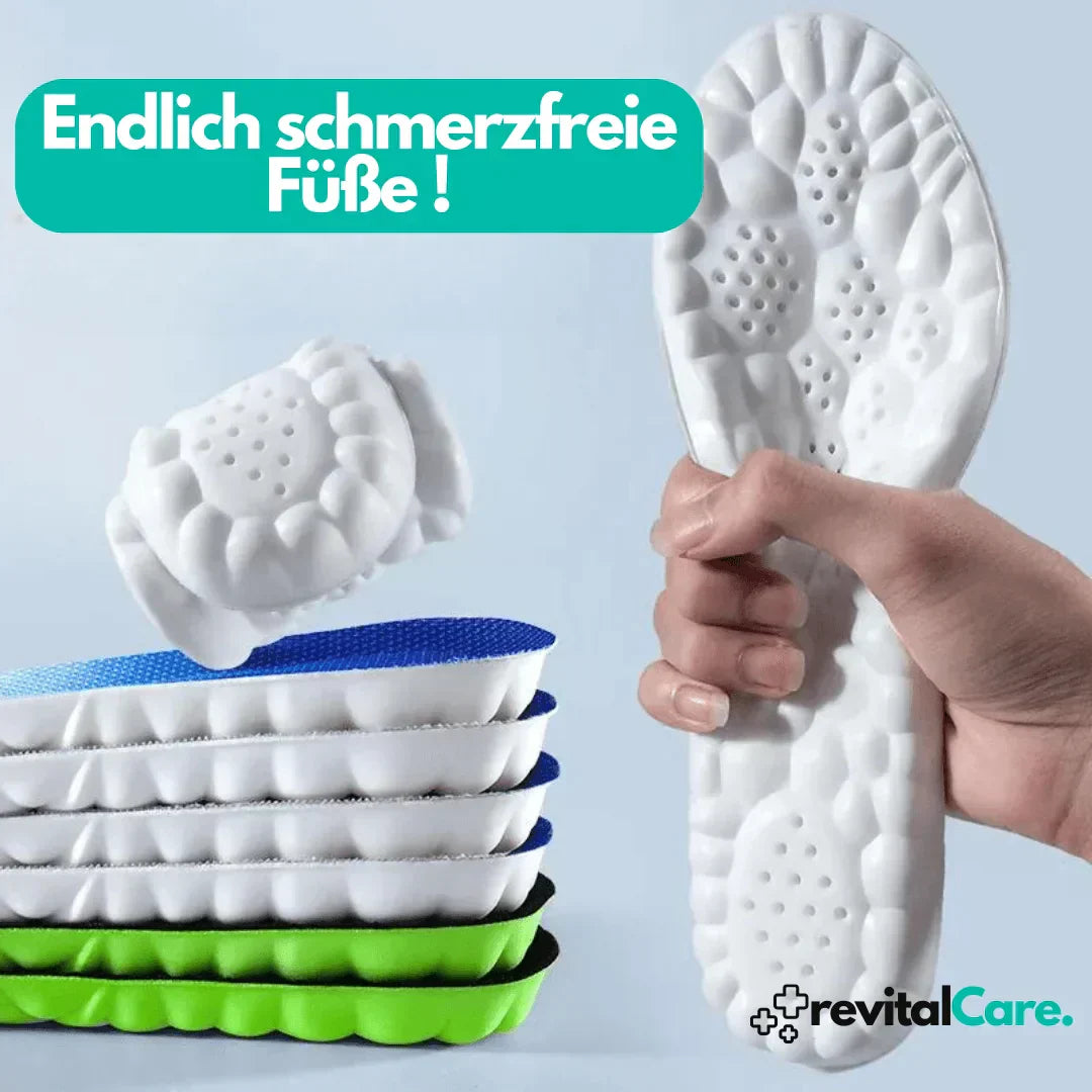 Ergonomiska 4D komfortinläggssålar Carvallo