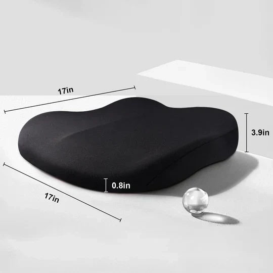 RoyaleGlow Vuxen Bilstolsboosterkudde för Komfort Carvallo