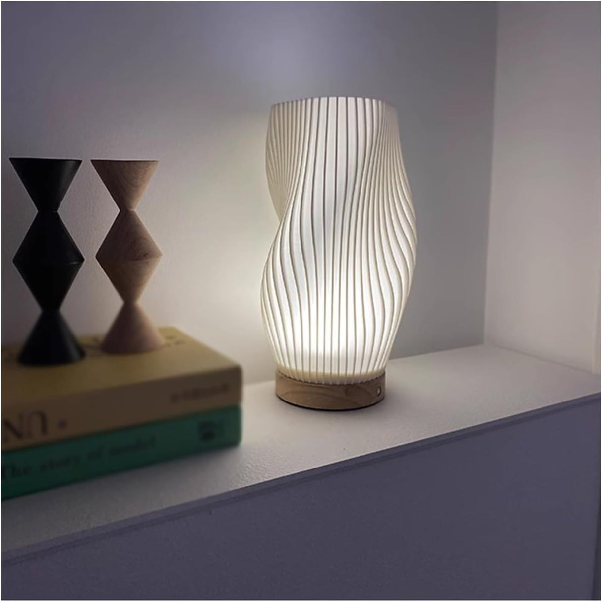 Elegant Kustdesign Lampa med Varm LED-Ljus Carvallo