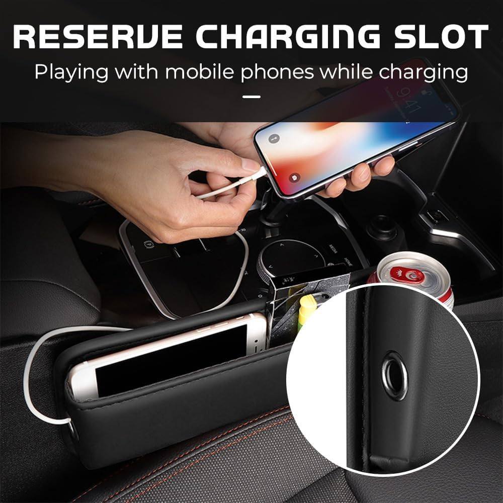 Bilstolssömsfyllare och organisatör för förare och passagerare 2-pack Carvallo