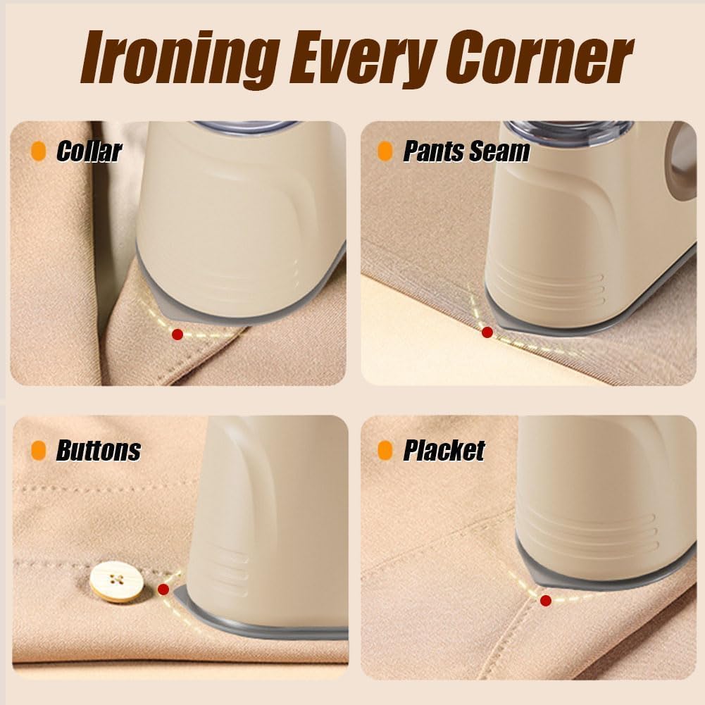 Högtryckshandhållen klädångare — Snabb skrynkelborttagning för kläder och tyger MILA Sverige