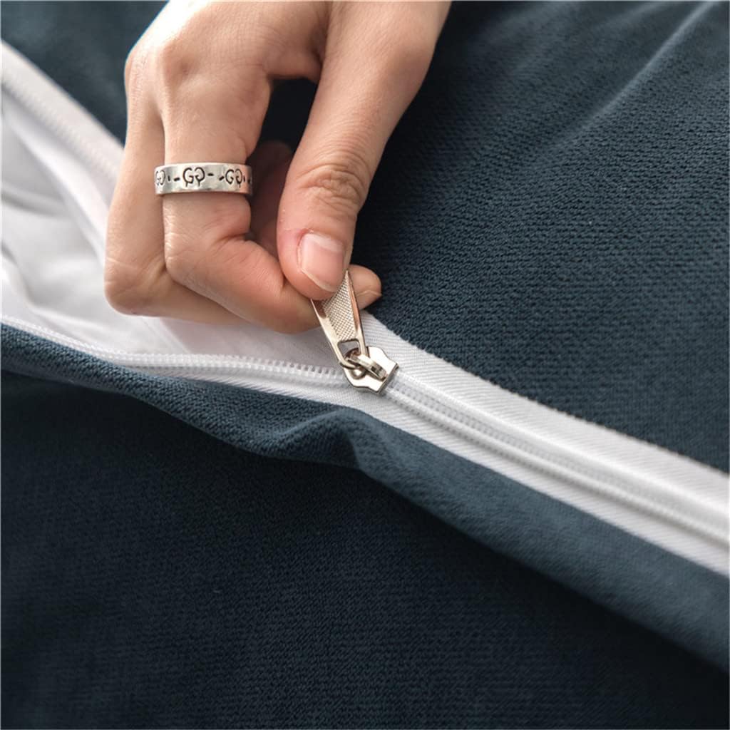 Royaleva Nordic Sängsida Ryggstödskudde – Anpassad Broderad Vinklad Kudde för Komfort & Stöd Carvallo