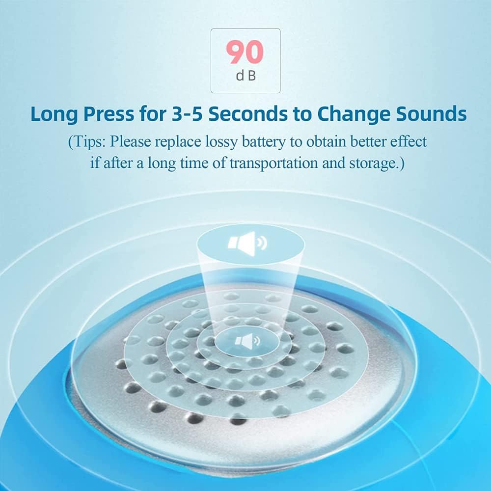 RoyaleGlow Stark Cykelpipa Vattentät 110 dB Ringsignaler Carvallo