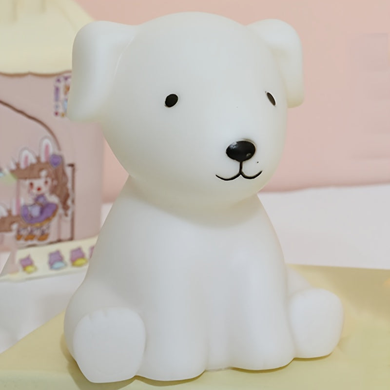 PuppyGlow - Söt Tecknad Hundlampa med Varmt Ljus för Rumsinredning Carvallo