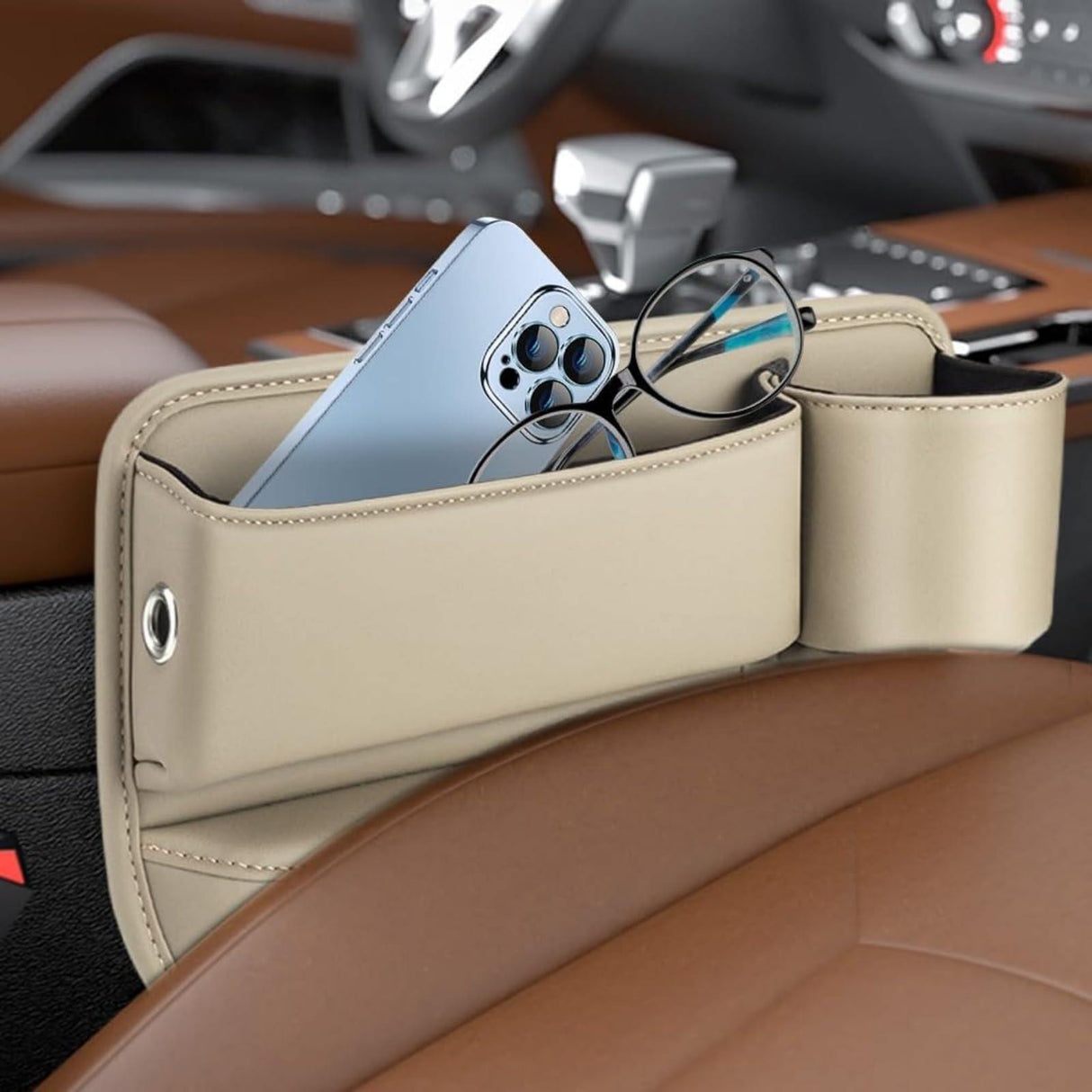 Bilstolssömsfyllare och organisatör för förare och passagerare 2-pack Carvallo