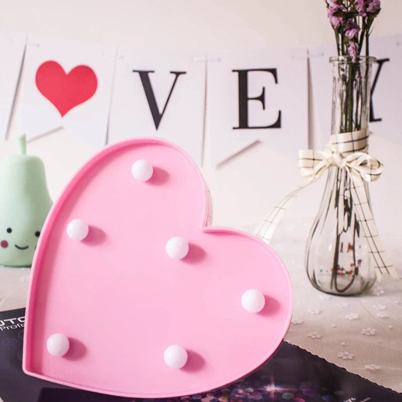 LED bokstäver, siffror och symboler – Ljusdekoration med varmt vitt ljus för fester och bostadsutrymmen Carvallo