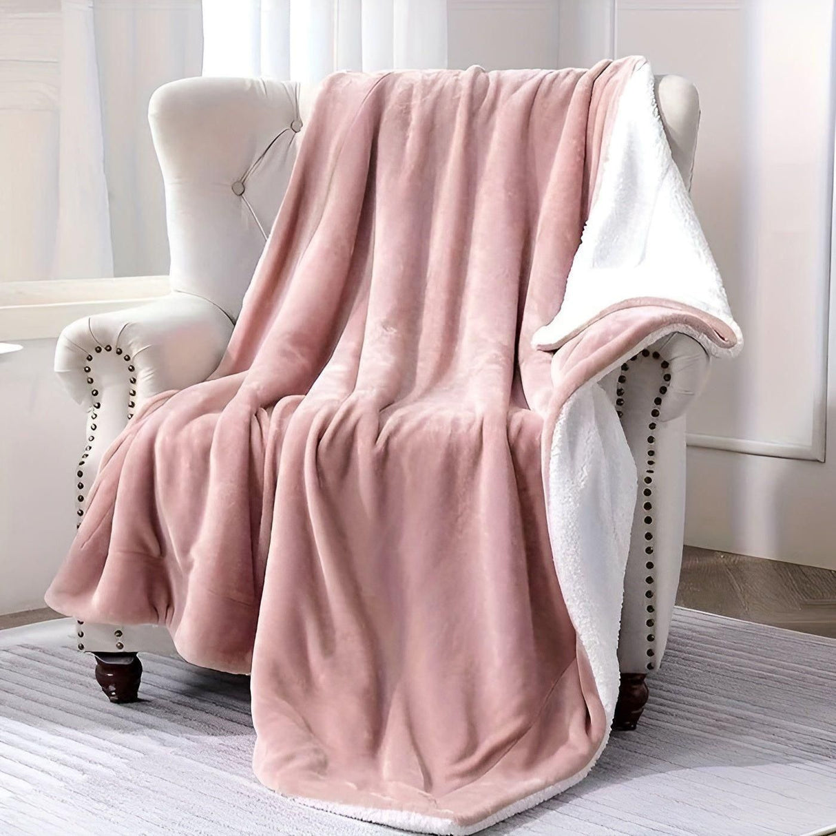 PlushWarm Filt - Mjukt Fleecefilt för Vinter Carvallo