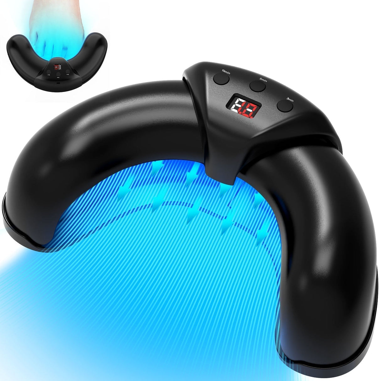 GlowNail - Avancerad nagelterapilampa MILA Sverige