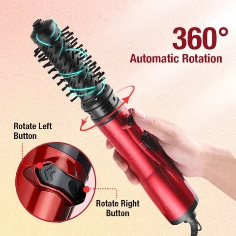 Luxora Rotating Hair Dryer with Interchangeable Brushes Carvallo