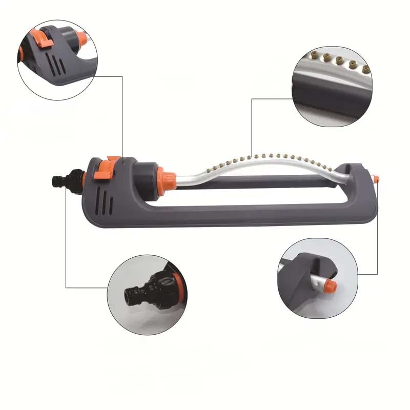 Carvallo - 19 håls justerbar sprinklare för trädgårdsvattning Carvallo