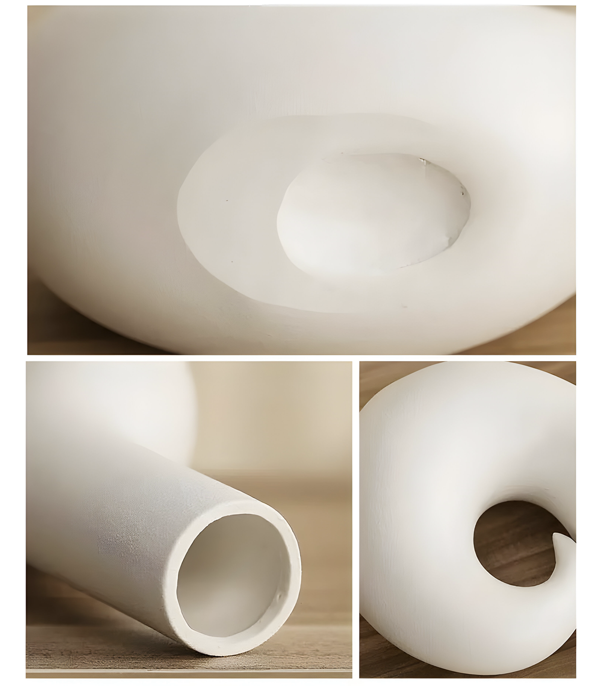 Comodo Spiral Vase Minimalism Stil Carvallo