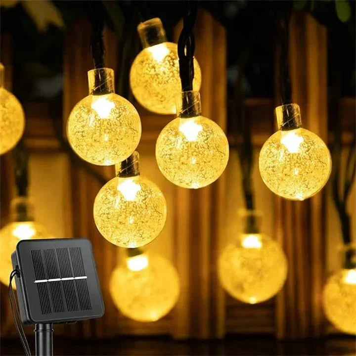 Solenergi LED Fe Fairy Lights | Vattentåliga Utomhus Ljus Slingor Carvallo