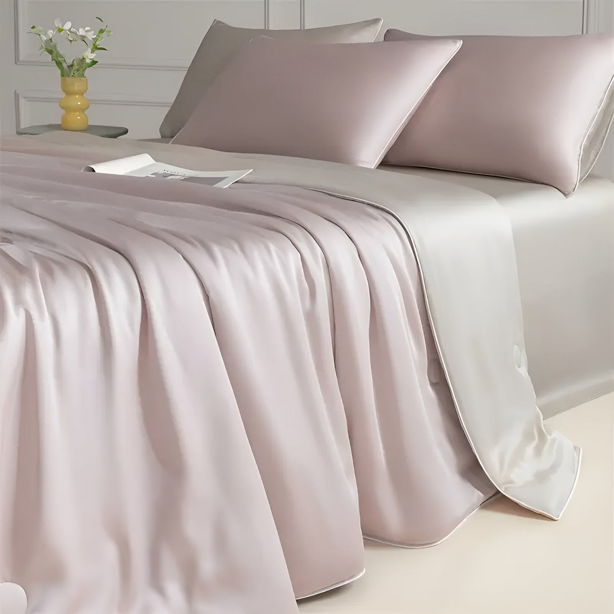 Kylig sommarfilt – Mjuk, hudvänlig och bekväm | För varma sommarnätter Carvallo