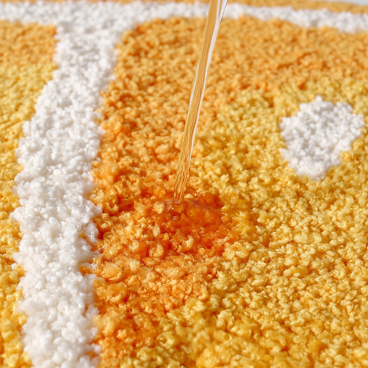 Fruktinspirerad Badmatta – Mjuk och Absorberande Carvallo