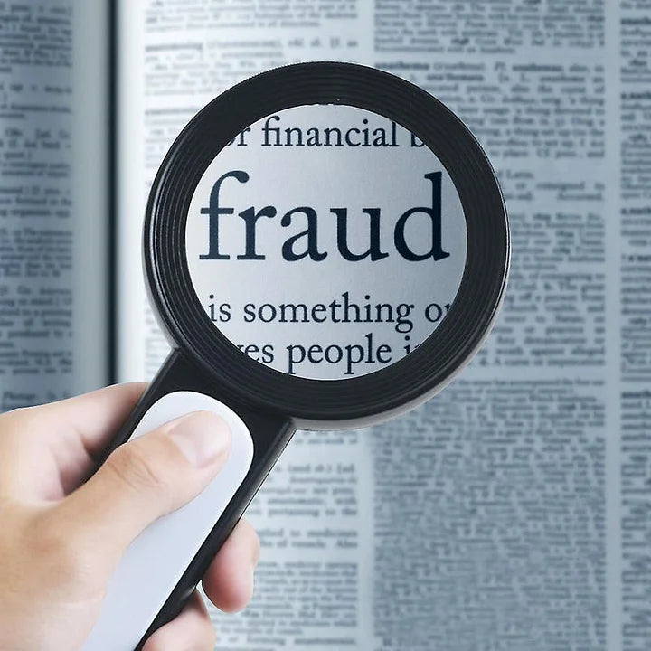 Optical Lupe 30X Handheld för seniorer - Förbättra din läskomfort MILA Sverige