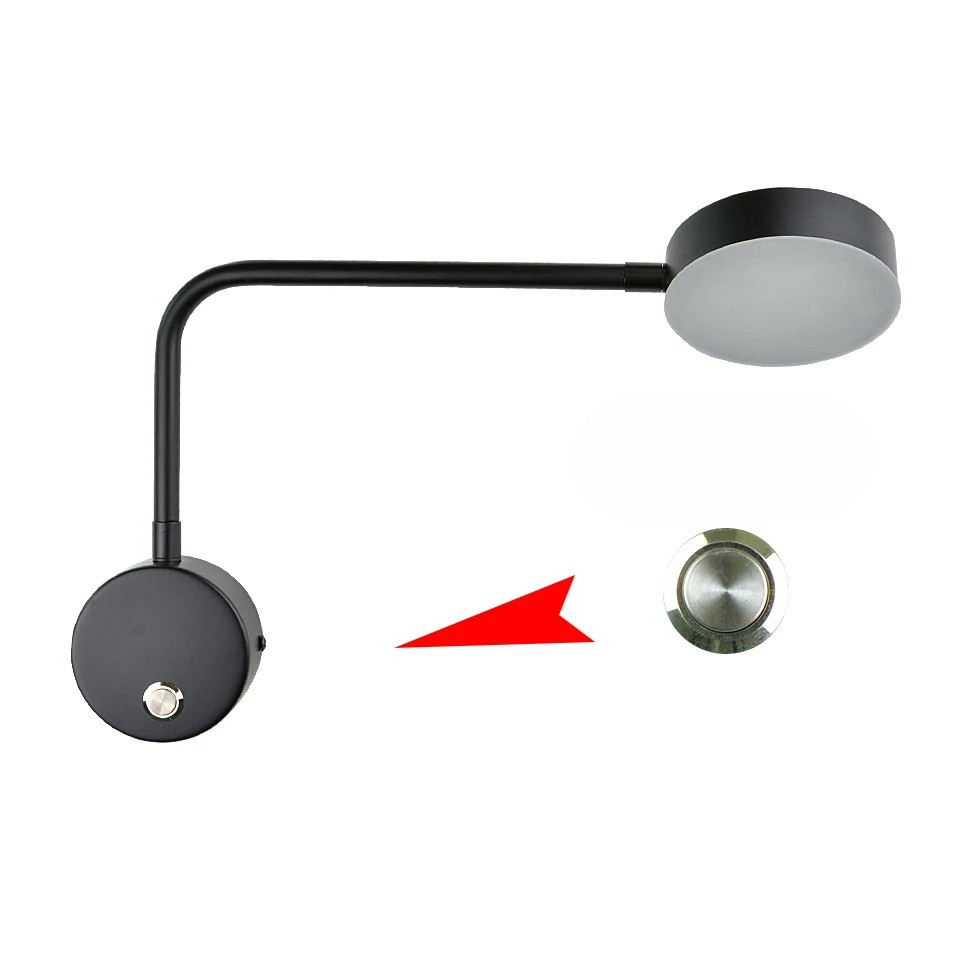 NordicGlow - Rotterbar LED Vägglampa för Vardagsrum och Sovrum Carvallo