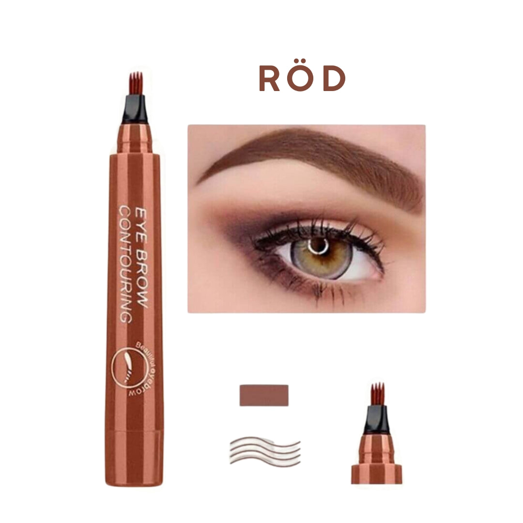 BrowFlick™ Microblading-penna-Hemnix-Röd-Hemnix