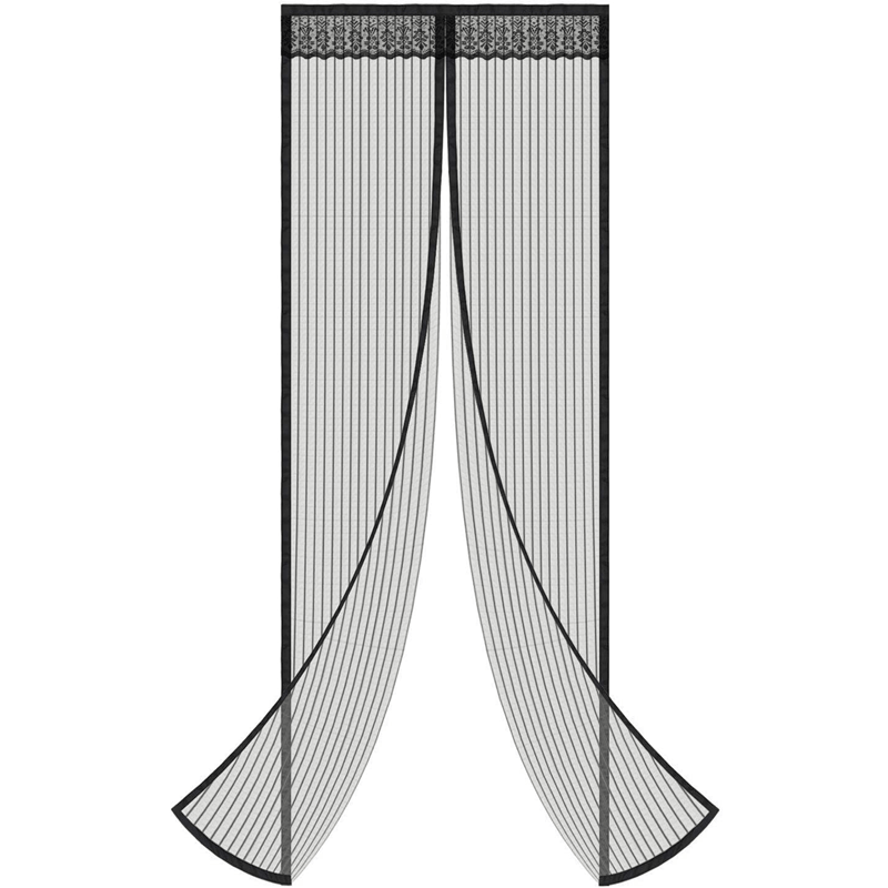 Magnetisk Myggnät för Dörr med Automatisk Stängning | Insektsnät med Magnetlås – Myggskydd för Altan, Balkong & Entré (Flera Storlekar)-Kök-BB-Hemnix