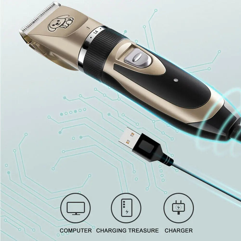 Låg brus husdjursklippare Carvallo