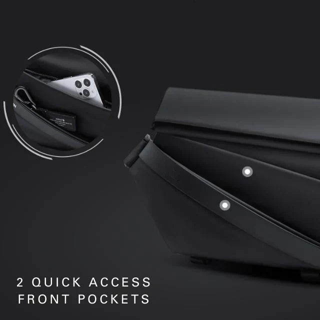 Royaleva Sling Bag För Män - Stilren Crossbody Design Carvallo