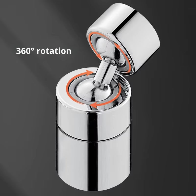 Carvallo – 360° justerbart vattenkranhuvud med dubbla sprutlägen för effektiv rengöring Carvallo