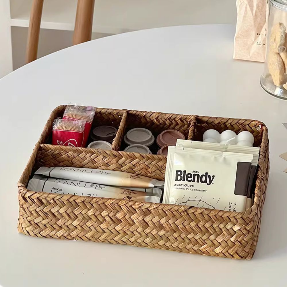 Nature Nest Rattan Organisatör Carvallo