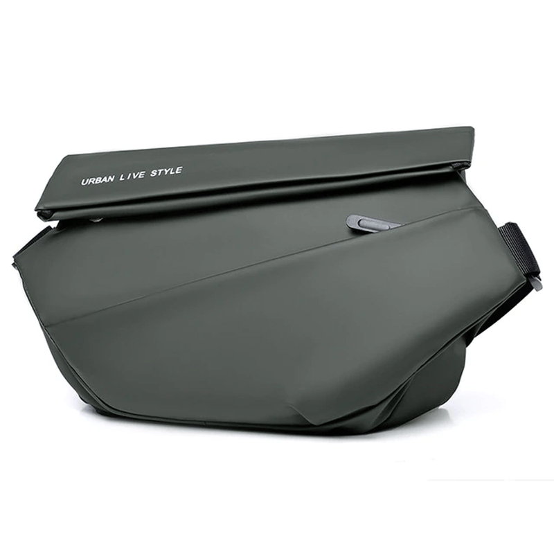 Multifunktionell Axelremsväska-Personligt-BB-Olivgrön | PU-Hemnix