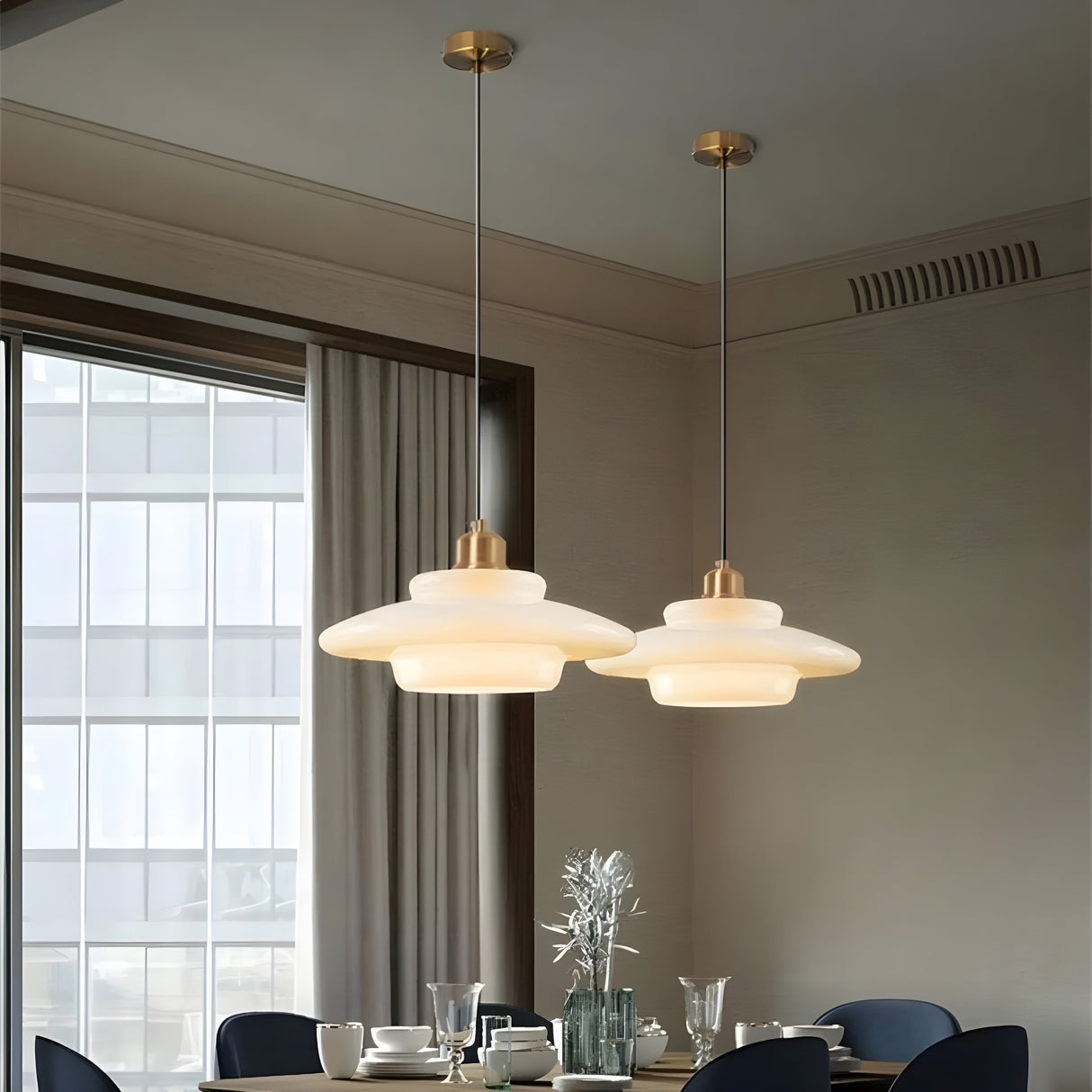 PureGlare Light - Modern Glas LED Pendellampa Carvallo