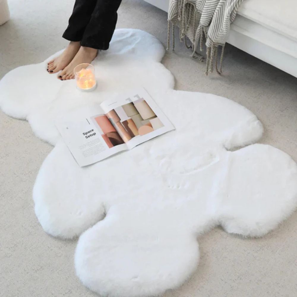 TeddyFluff Rug – Mysig & mjuk plysch accent MILA Sverige